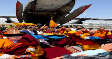 भारतीय वायुसेना ने भगवान बुद्ध के पवित्र अवशेषों को मंगोलिया पहुंचाया