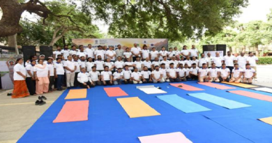 विधि एवं न्याय मंत्रालय के विधायी विभाग ने शास्त्री भवन, नई दिल्ली में अंतर्राष्ट्रीय योग दिवस 2026 का आयोजन किया